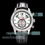 TW Factory Swiss Clone Patek Philippe Complications Chronograph White Watch 